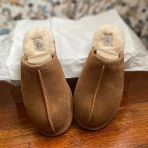 UGG Pearle Slippers, Size 8, Tan and Beige, Ladies